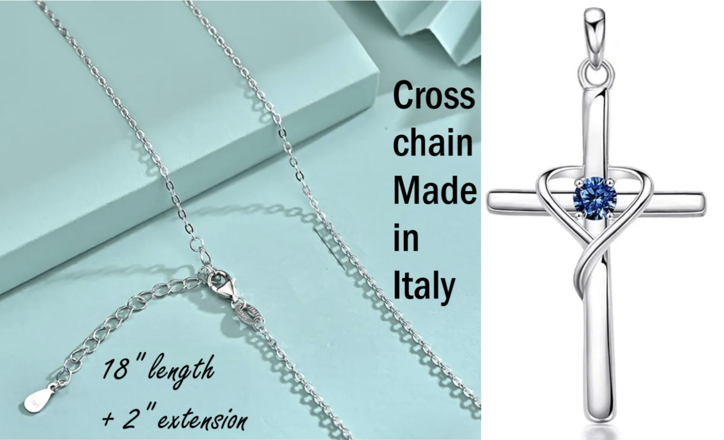 Birthstone Cross