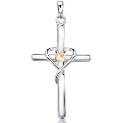 Birthstone Cross