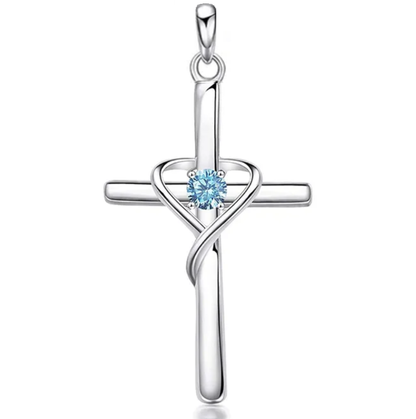 Birthstone Cross