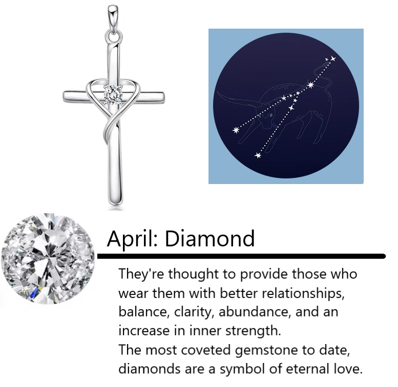 Birthstone Cross