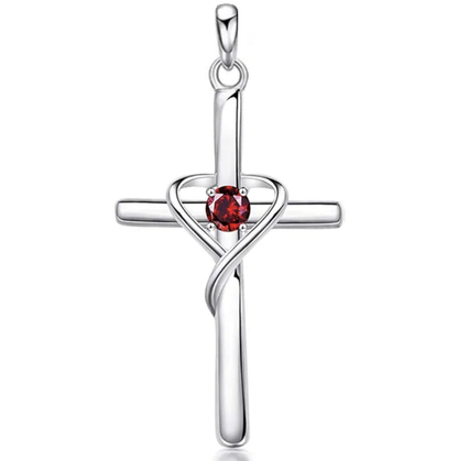 Birthstone Cross