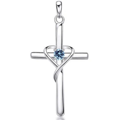 Birthstone Cross