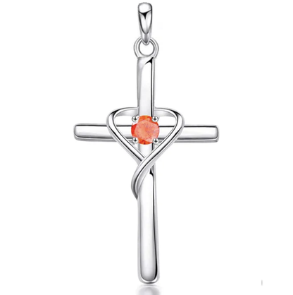 Birthstone Cross