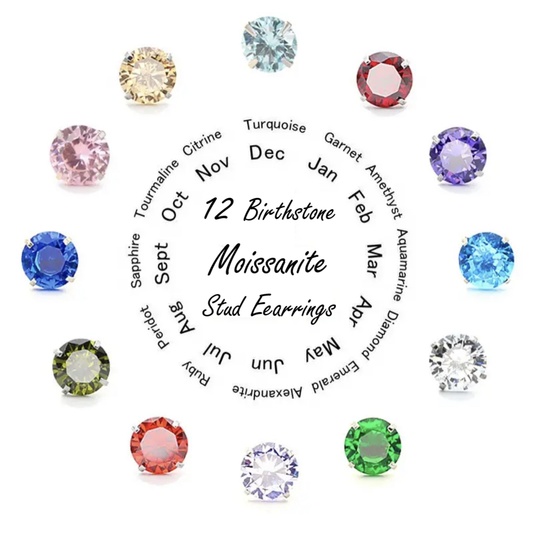 Birthstone Studs